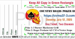 2025 Raffle Ticket